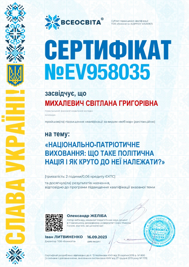 Вебінар. Національно-патріотичне виховання: що таке політична нація і як круто до неї належати?