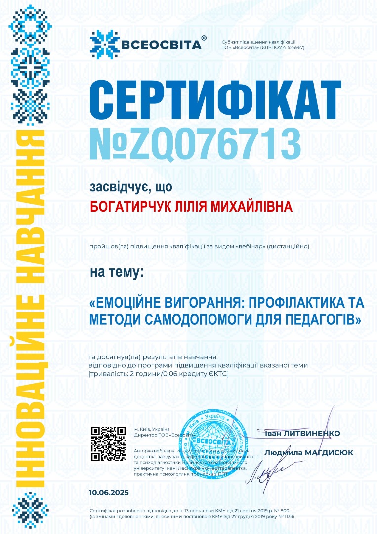 Емоційне вигорання: профілактика та методи сомодопомоги для педагогів