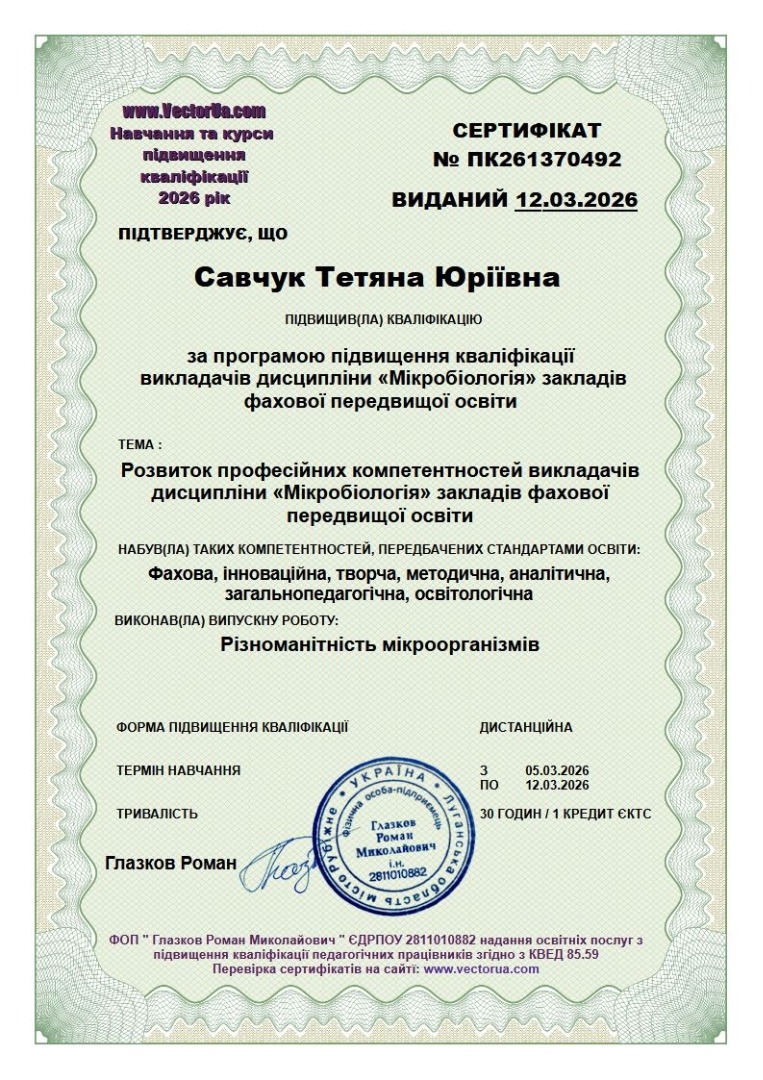 Мікробіологія