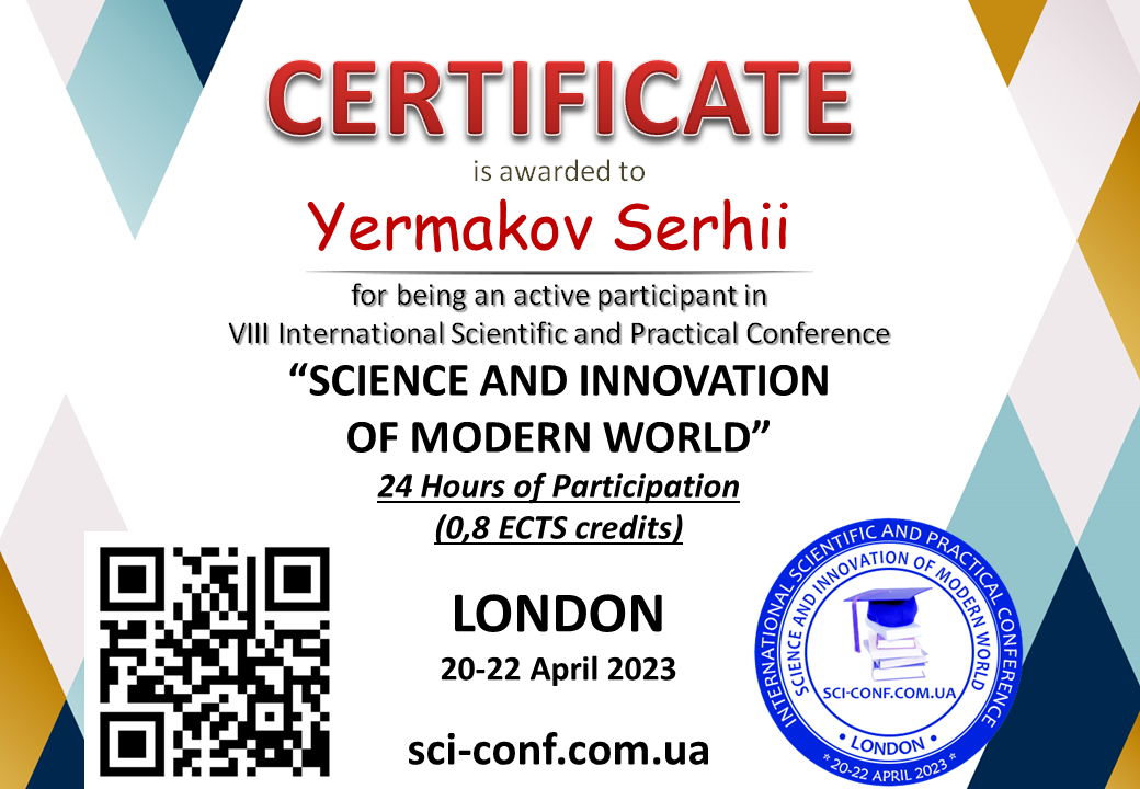 Science and innovation of modern world