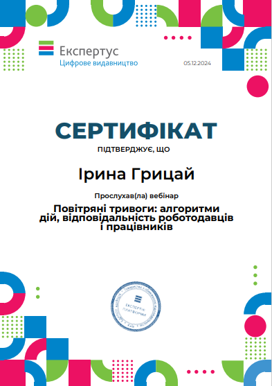 Повітряні тривоги: алгоритми дій, відповідальність роботодавців і працівників